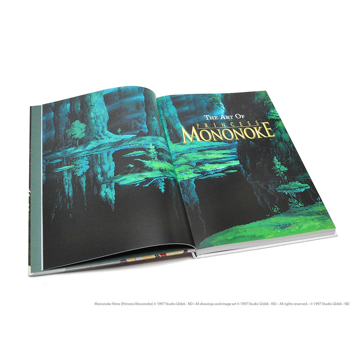 GHIBLI STORE Livro The Art of Princess Mononoke (2)