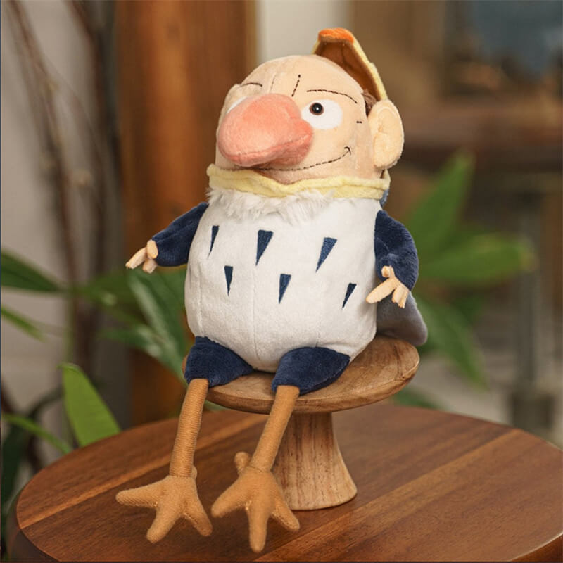 GHIBLI STORE – PELÚCIA GARÇA CINZENTA – MODELO 2 (1)